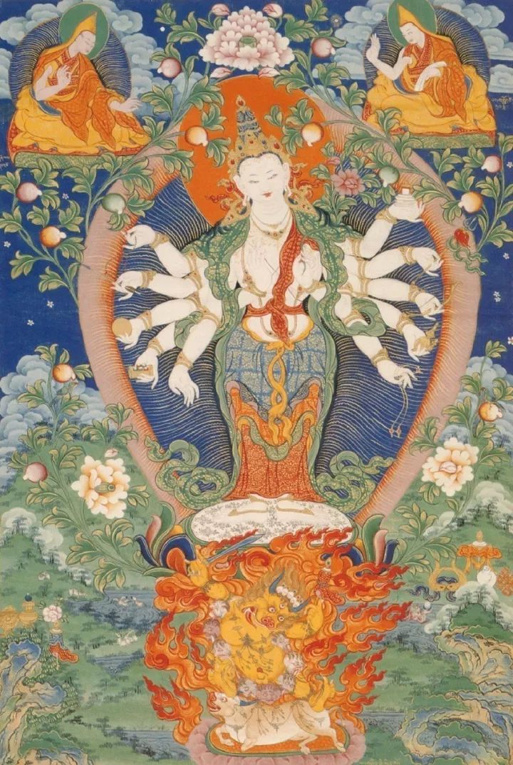不空绢索观音菩萨像功德利益