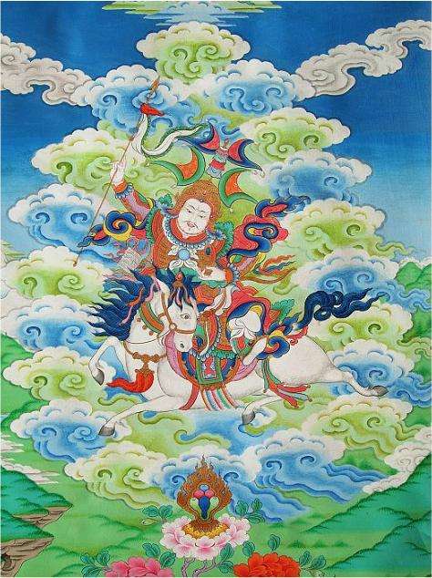 护法神的形象是怎样的