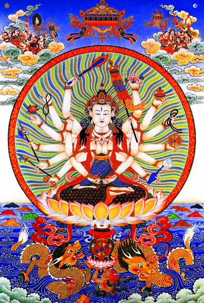观世音菩萨与准提菩萨的关系