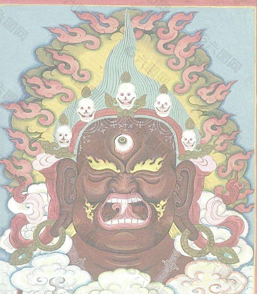 一髻佛母——宁玛“三根本护法”之一