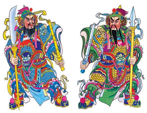 哼哈二将不同之处
