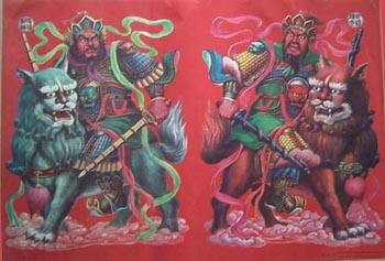 哼哈二将的民间传说