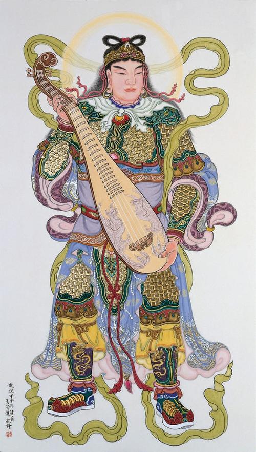 持国天王的法器是什么