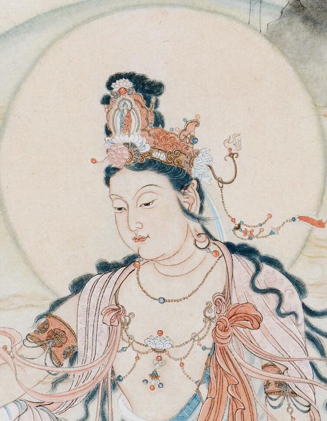 细读法海寺壁画水月观音图