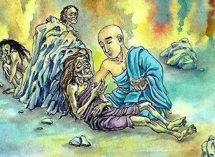 目犍连之定中问佛陀