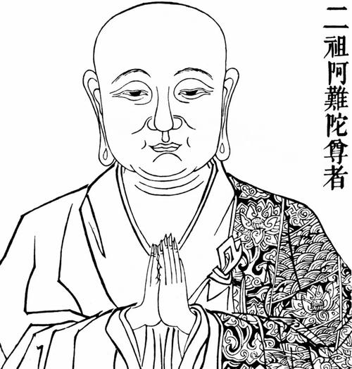 西天二十八祖之二祖阿难